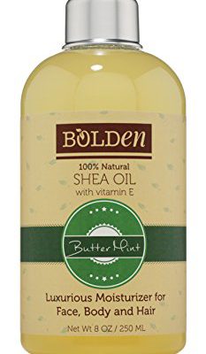 Bolden Butter Mint Shea Oil 100% Pure with Vitamin E, Shea Butter Oil, 8 oz.